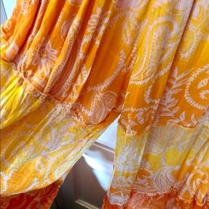 Orange Palazzo Pants